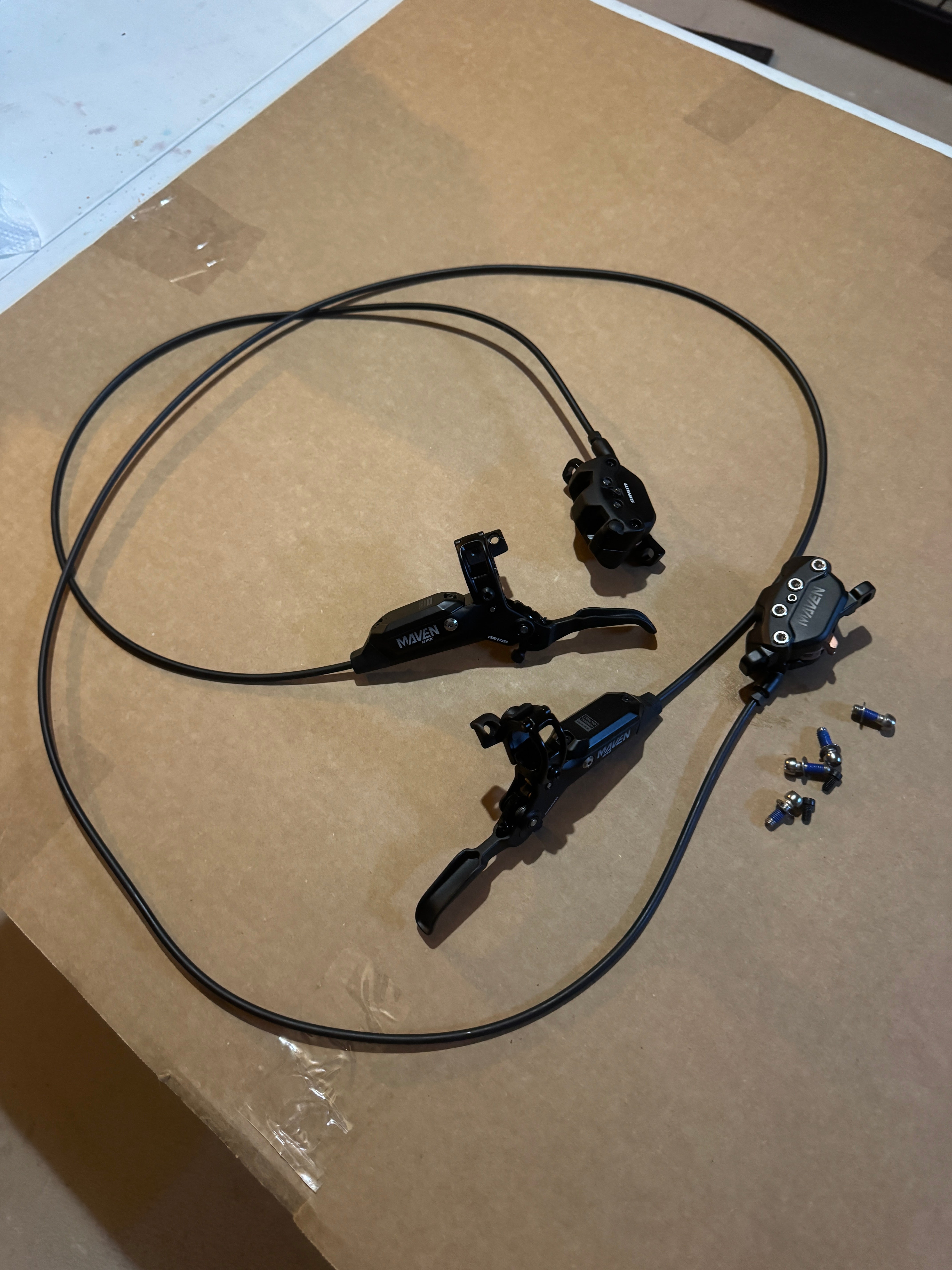 SRAM Maven Bronze Brake set