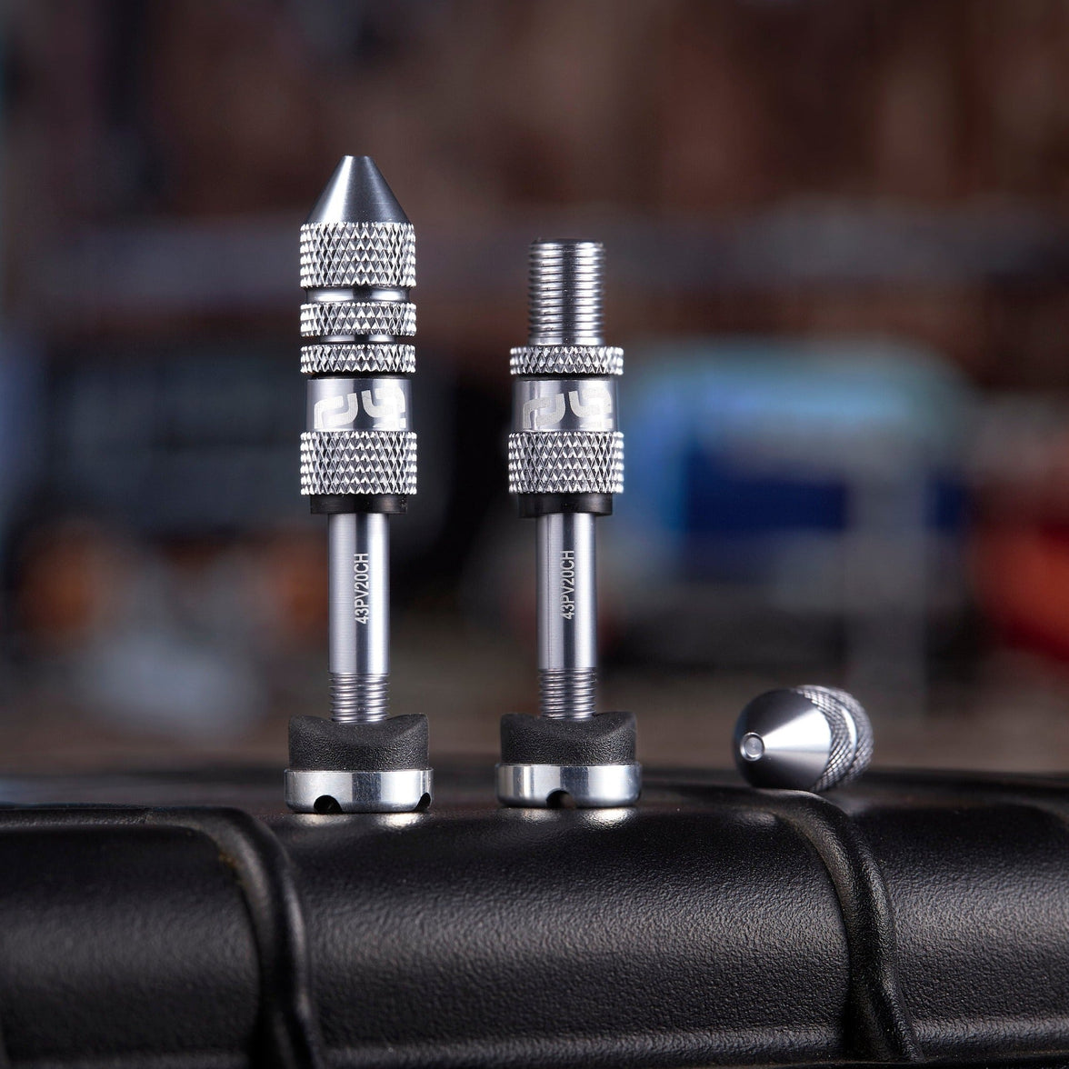 Quick Fill Schrader Tubeless Valves