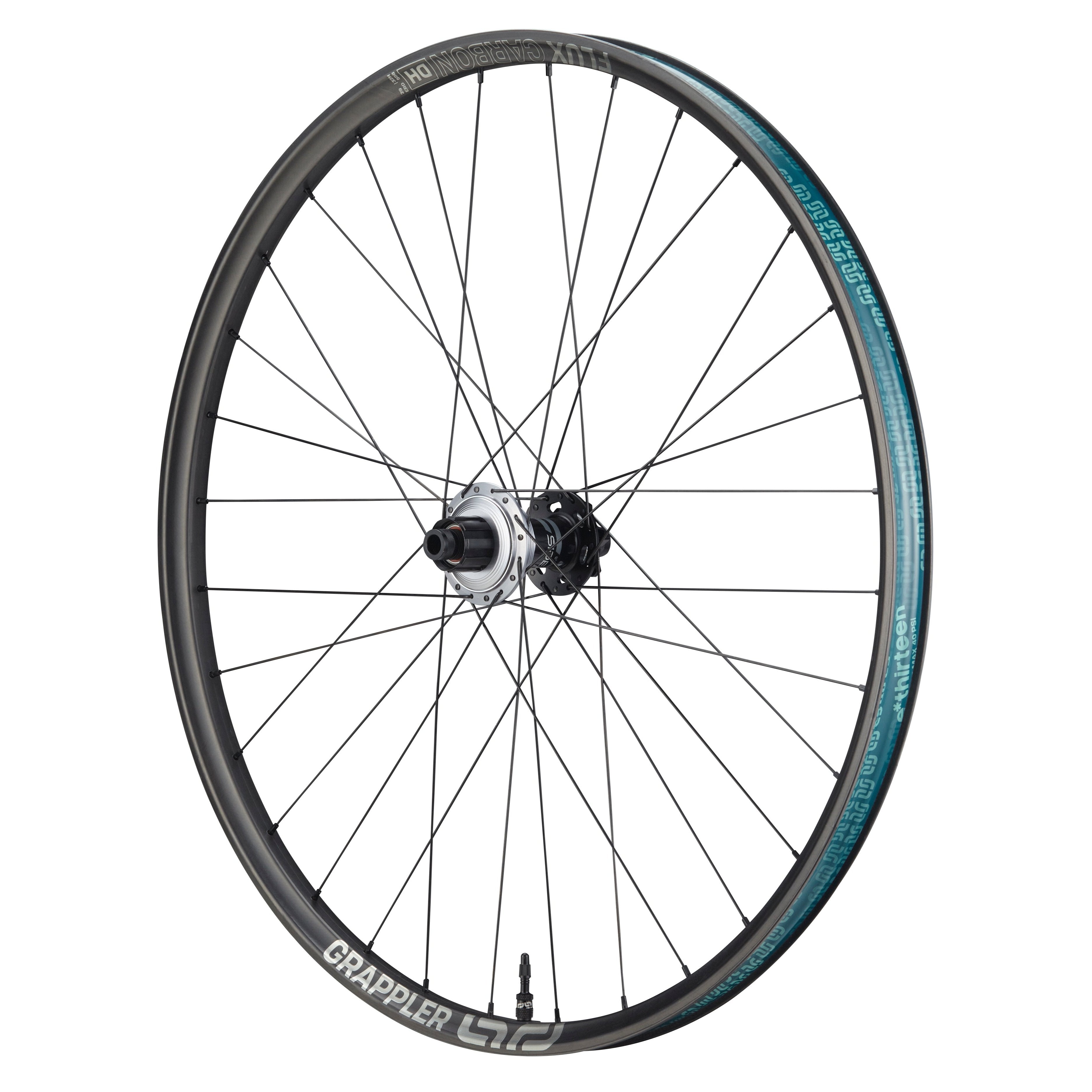 Grappler Sidekick Flux Carbon Downhill Wheels - Front
